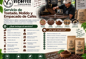 Servicio de Tostado, Molido y Empacado de Cafés