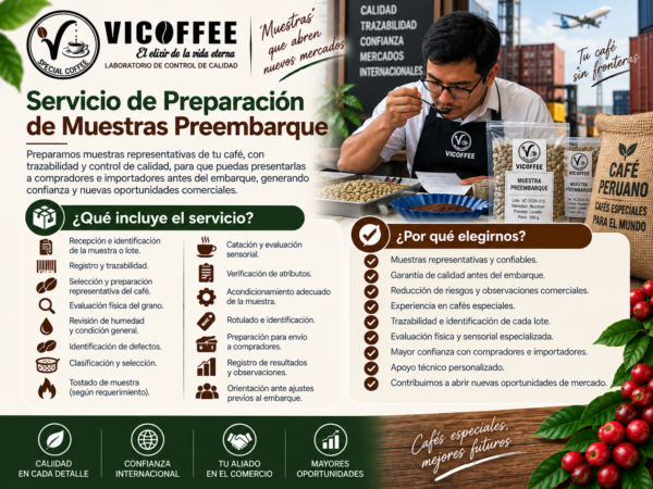 Servicio de Preparación de Muestras Preembarque